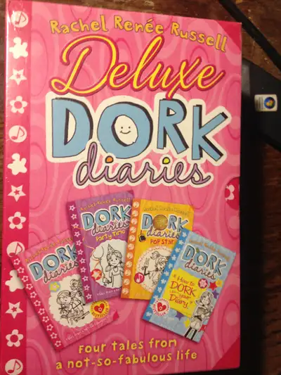 Deluxe Dork Diaries 4 volume set, View more