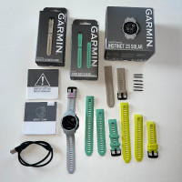 For sale: Garmin Instinct 2S Solar watch + 3 watch bands