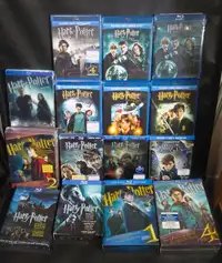 HARRY POTTER 9 MOVIE BLU-RAY NEW SETS DVD ULTIMATE SPECIAL MAGIC