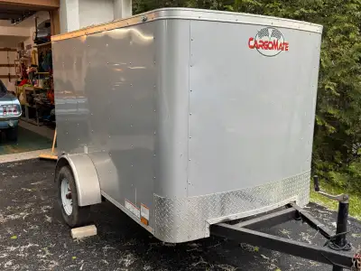 Cargomate cargo trailer, excellent condition, low mileage, clean. New tires in summer 2023 and no mi...