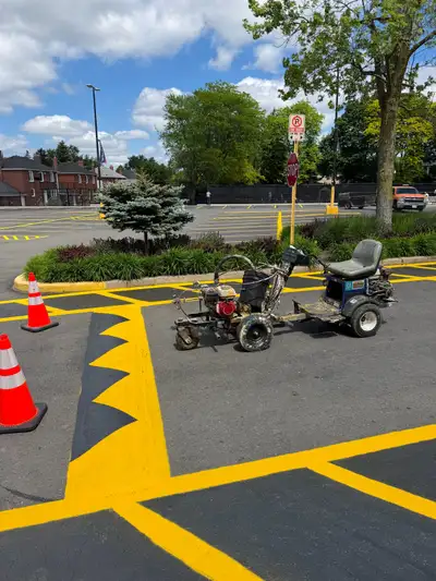 Line Painting, Line Marking, Line Striping Serivices, View more