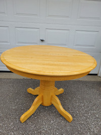 Small Round Table Solid Wood