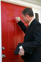 Door to door home service sales 