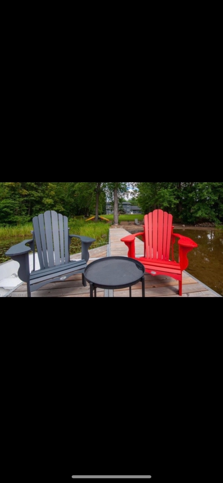 4x Muskoka Chairs Canadian made classic polyethylene Patio & Garden
