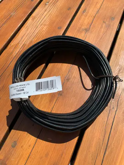 9 gauge black fence brace wire, View more