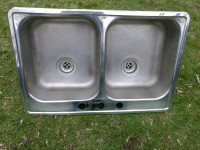 Stainless steel Sink 31 by 20.5 