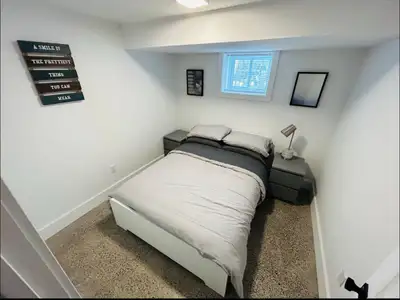 Looking for a female roommate to share a basement unit ✨ • PRIVATE small bedroom • Shared bathroom,...