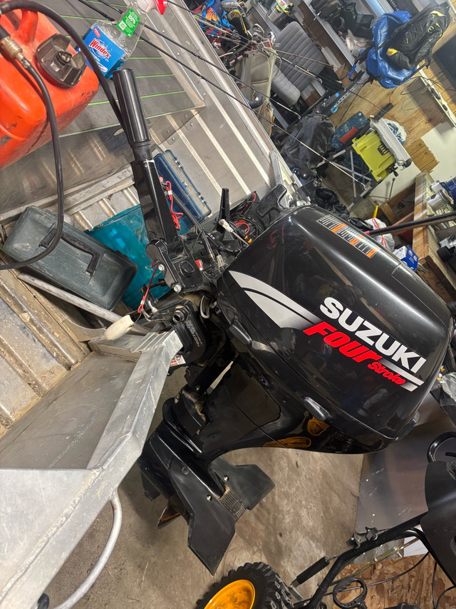 Suzuki 15 hp outboard in Powerboats & Motorboats in Strathcona County
