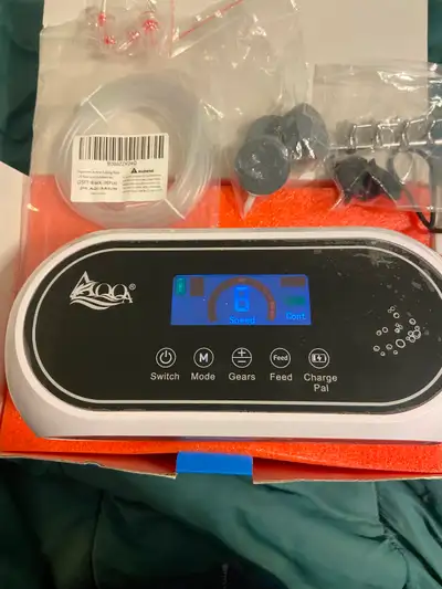 Brand new tested and working AQQA Multifunction Aquarium Air Pump,Powerful Rechargeable Battery Fish...