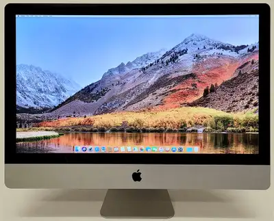 ✅ iMac 27” quadcore i7 · Late 2009 · 8 GB ·1 TB HD · TimeMachine, View more