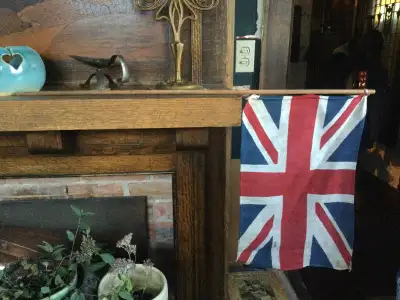 Union Jack Hand Held Flag 1930s, View more