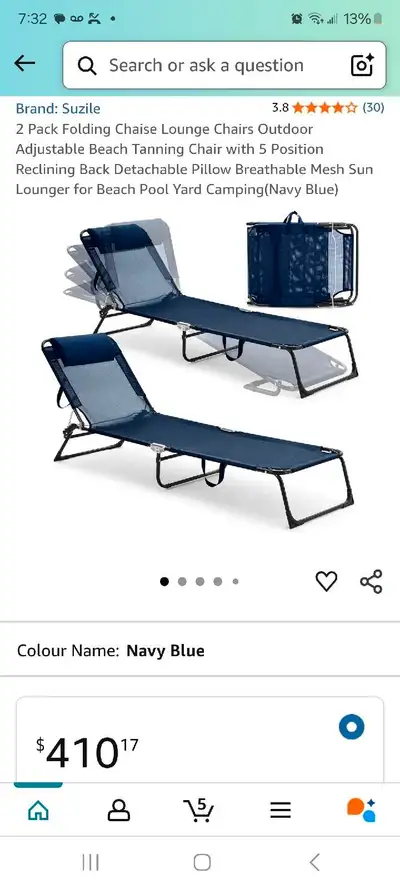 Suzie Beach Chair, View more