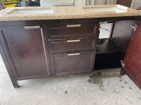 Used 60 inch bathroom vanity