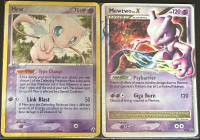 2006 Holo Mew & 2008 Holo Mewtwo Pokémon Cards