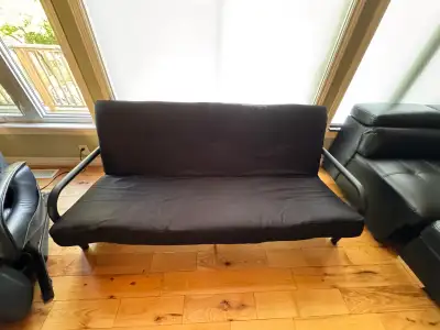 Black futon, View more