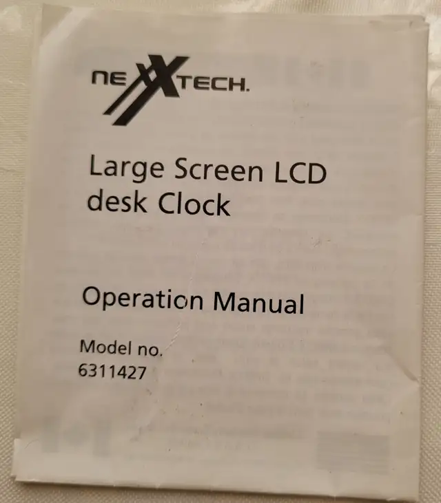 Large Screen LCD desk Clock 4 in1 in Home Décor & Accents in Ottawa - Image 3