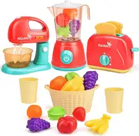Kitchen Appliances Toy, Kids Pretend Kitchen Play Set with Mixer
