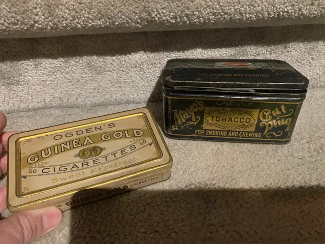 Antique Tin Metal Boxes for Collection64840220676609124