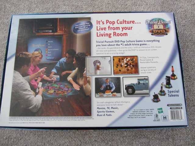 Trivial Pursuit Pop Culture Board Game in Toys & Games in London - Image 4