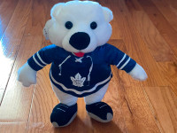 Toronto Maple Leafs Mascot Bear Stuffed Animal New w Tag 12 Inch
