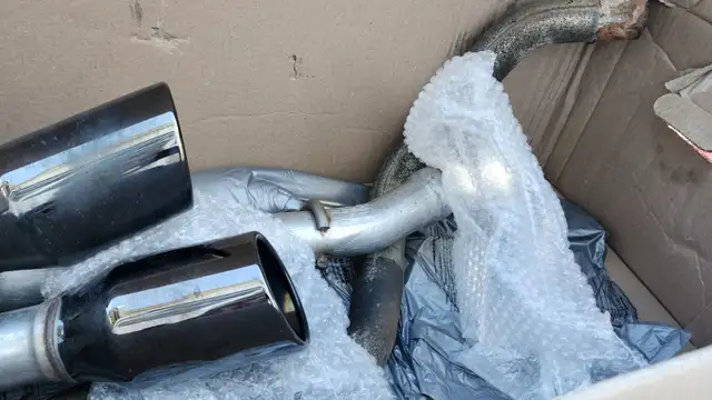 Ram 1500 classic exhaust for sale from the muffler back. in Engine & Engine Parts in City of Halifax - Image 4