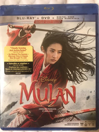 Mulan blu ray movie with digital code! Brand new sealed!