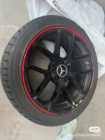 Selling a set of 4 winter tires, all same size. Only used 1 winter selling because of change car. 3...