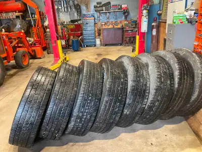 8 hankook drive tires never been flat