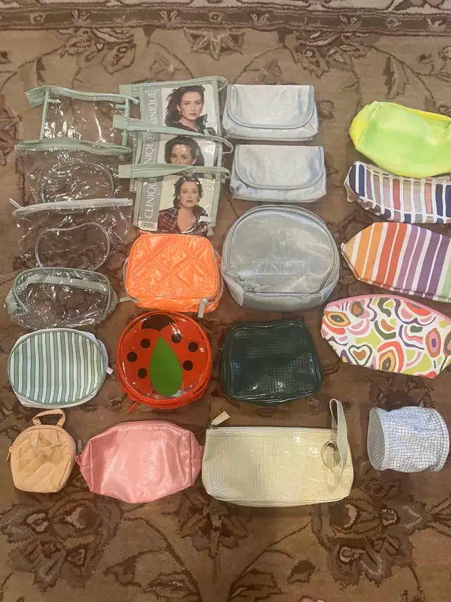 Variety of brand new smaller makeup up bags - you pick628632623084811212