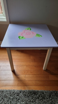 Wooden kids table