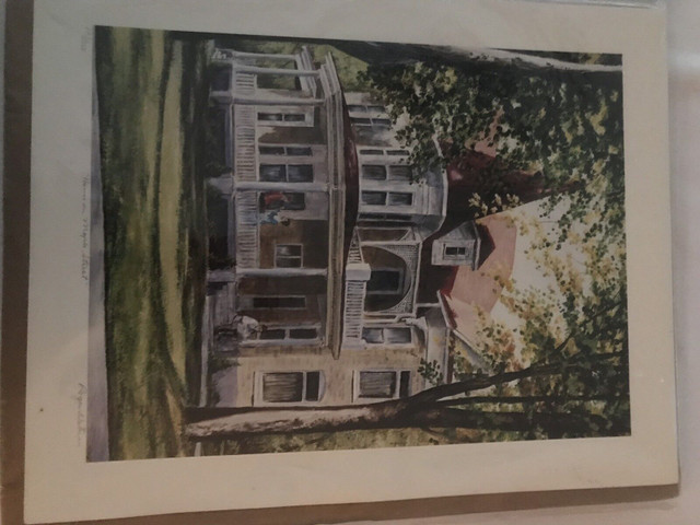 New!  Numbered Print by Roger Witmer “ House on Maple Street “ in Arts & Collectibles in Kitchener / Waterloo