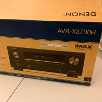 (Brand New) Denon AVR-X3700H 9.2 Ch. 105W 8K AV Receiver
