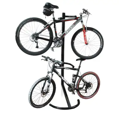 Support de vélo pour ranger ou exposer deux vélos, View more