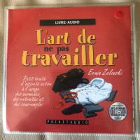 CD L’art de ne pas travailler (livre-audio)