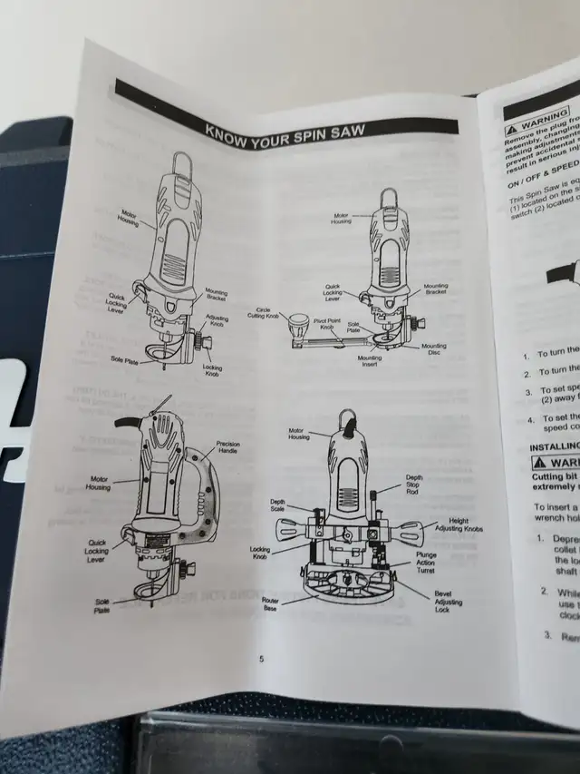 Mastercraft Spin Saw (54-8204-0) in Power Tools in Mississauga / Peel Region - Image 5