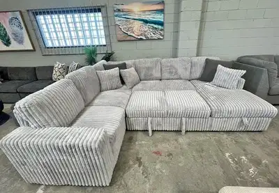 Brand new corduroy sofa for sale, View more