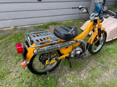 1978 Honda Trail 90 4 Speed Semi Auto Hi Lo Speeds Fair Org Shape Starts and Runs As It Should $2400...