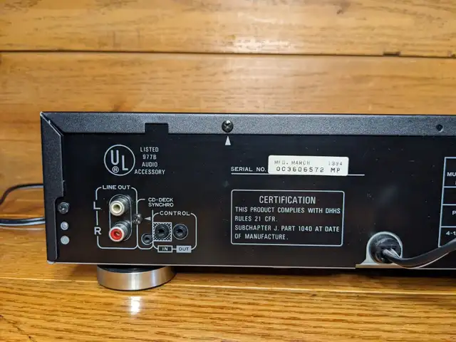 I deliver! pioneer multi play compact disc player PD-M703 in Stereo Systems & Home Theatre in St. Albert - Image 4