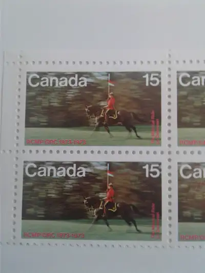 1973-15 cents-The Musical Ride RCMP Canadian Stamps, View more