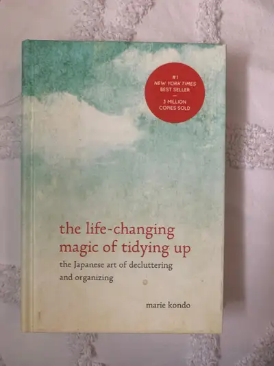 The life- changing magic of tidying up book- 5$! , View more