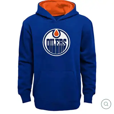 Oilers Youth Hoodie Size XL (14/16). Official Licensed product., View more