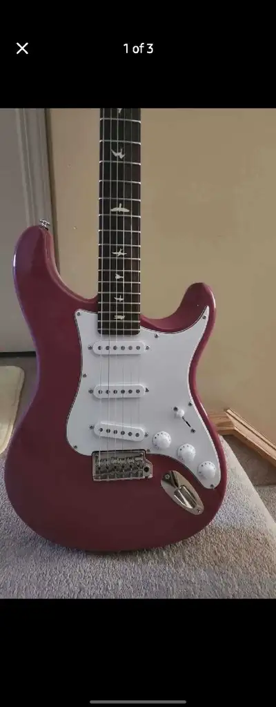 PRS Silversky SE Dragonfruit, View more