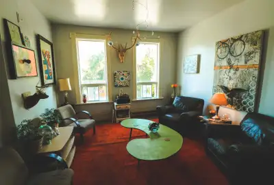 Looking for a roommate to live in our quiet and relaxed downtown funky apartment. Four bedrooms, two...