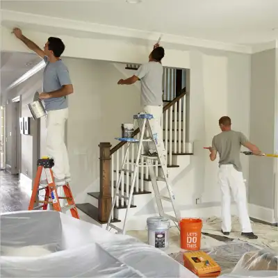 painting interior and exterior , View more