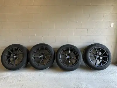 BMW winter rims and tires Used on my bmw X7 275/50R20 Continental WINTERCONTACT TS 850 P 113V XL