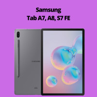 Samsung Tab A7, A8, S7 FE on Clearance sale