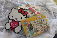 JEUX  HELLO KITTY, TOOPIE ET BINOU, A LA FERME