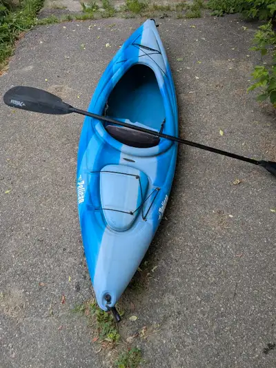 Good shape, need to sell as downsizing. Paddle included.