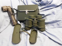 Jumelle  TASCO et lampe de poche style militaire