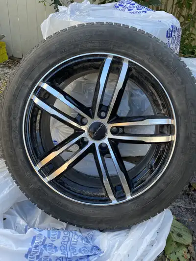 Michelin M&S radial 215/55/R17 on rims approx 36k on them. Sold my Malibu they were on Also have for...